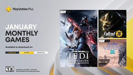 Estos son los 3 juegos gratis de PS4 y PS5 de enero para miembros de PS Plus Essential, con una gran propuesta para los fans de Star Wars
